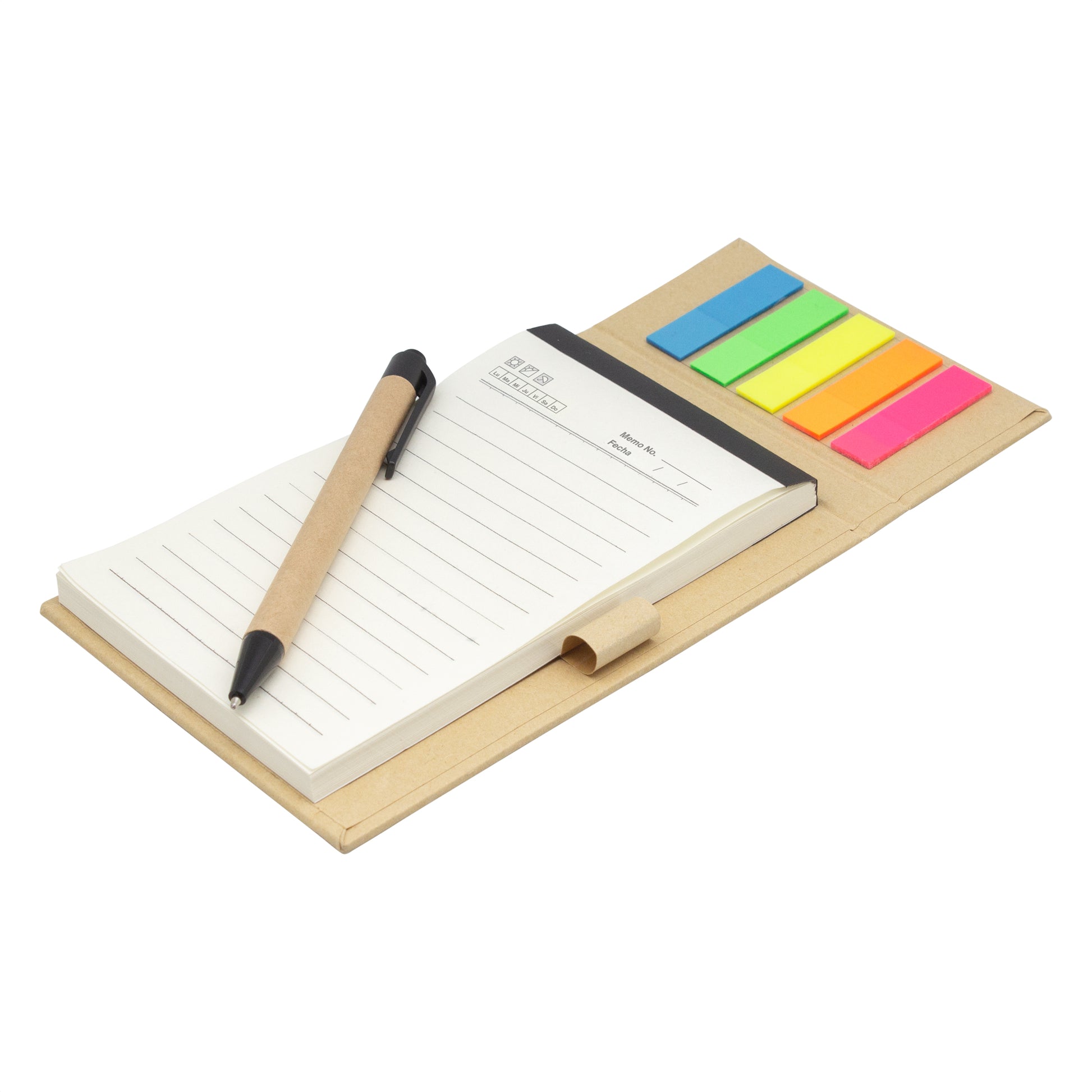 Libreta memo semanal