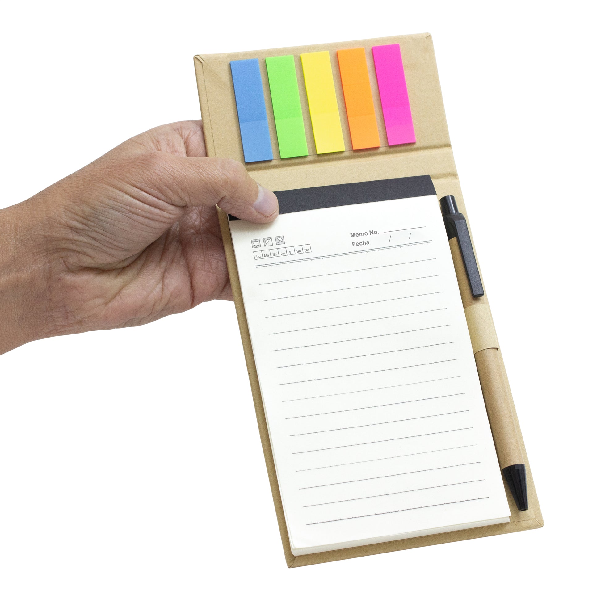 Libreta memo semanal