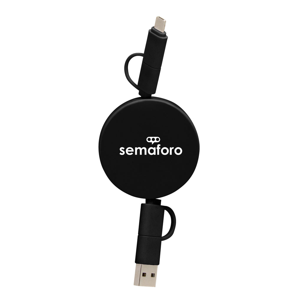 Cable retráctil de carga