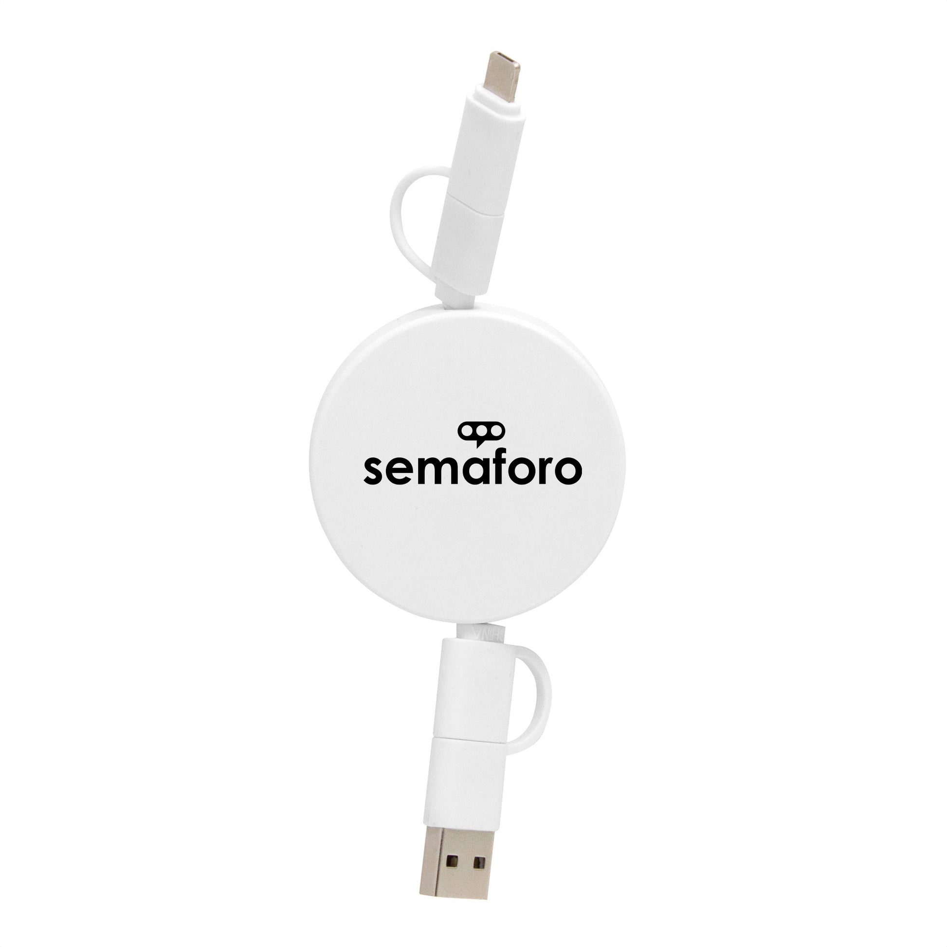 Cable retráctil de carga