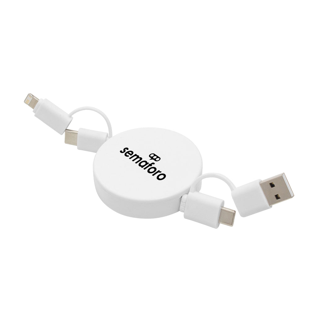 Cable retráctil de carga