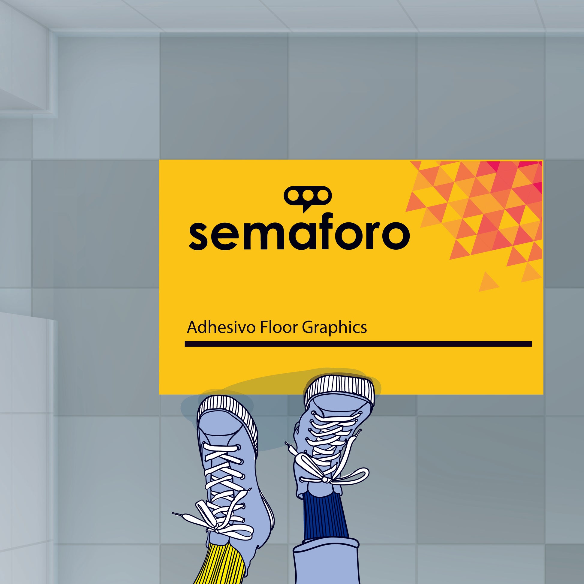 Adhesivo Floor Graphics